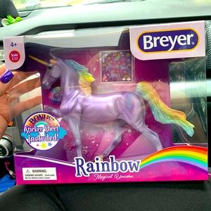 *Rare* Breyer Rainbow Unicorn 2021